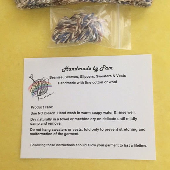 Beanie Hat by Pam Professional Handmade - Picture 2 of 3